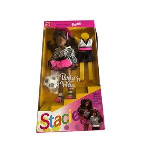 Party N Play Stacie‎ Doll Littlest Sister Of Barbie By Mattel 1992 Origianl Box